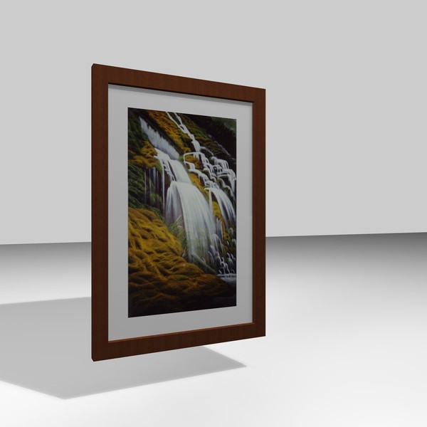 art 3d model - ART PICTURE 1 by Carrara1